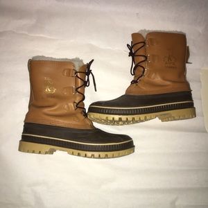 Sorel Scout Kaufman size 9 Tan Snow Boots EUC